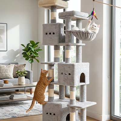 Arbre a chat - Une installation qui protège votre mobilier durablement