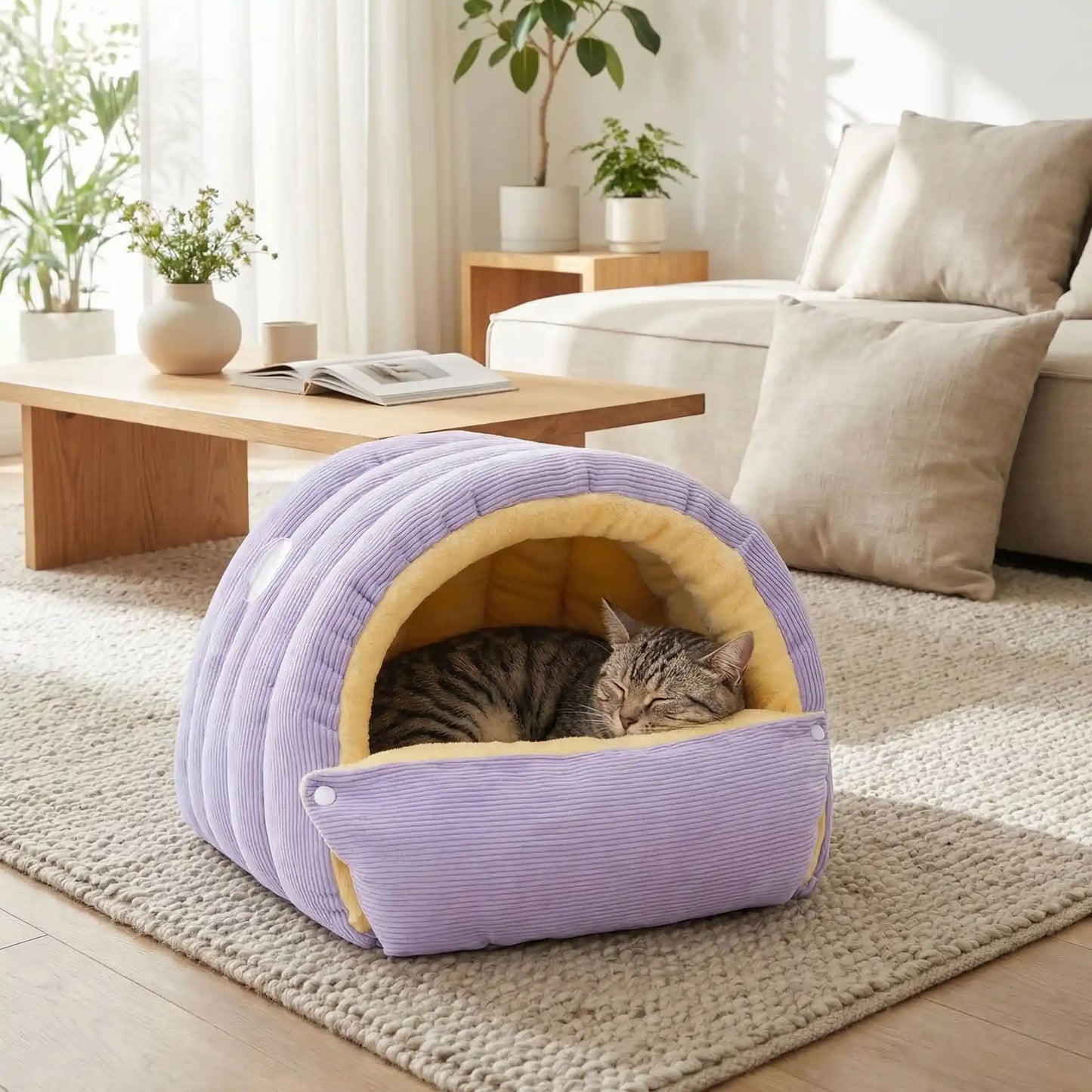 Coussin chauffant chat - Gagner de la place sans compromettre son bien-être