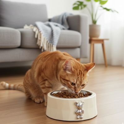 Gamelles anti glouton chat - Gamelles anti glouton chat s'adaptent Ă tous les types de nourriture