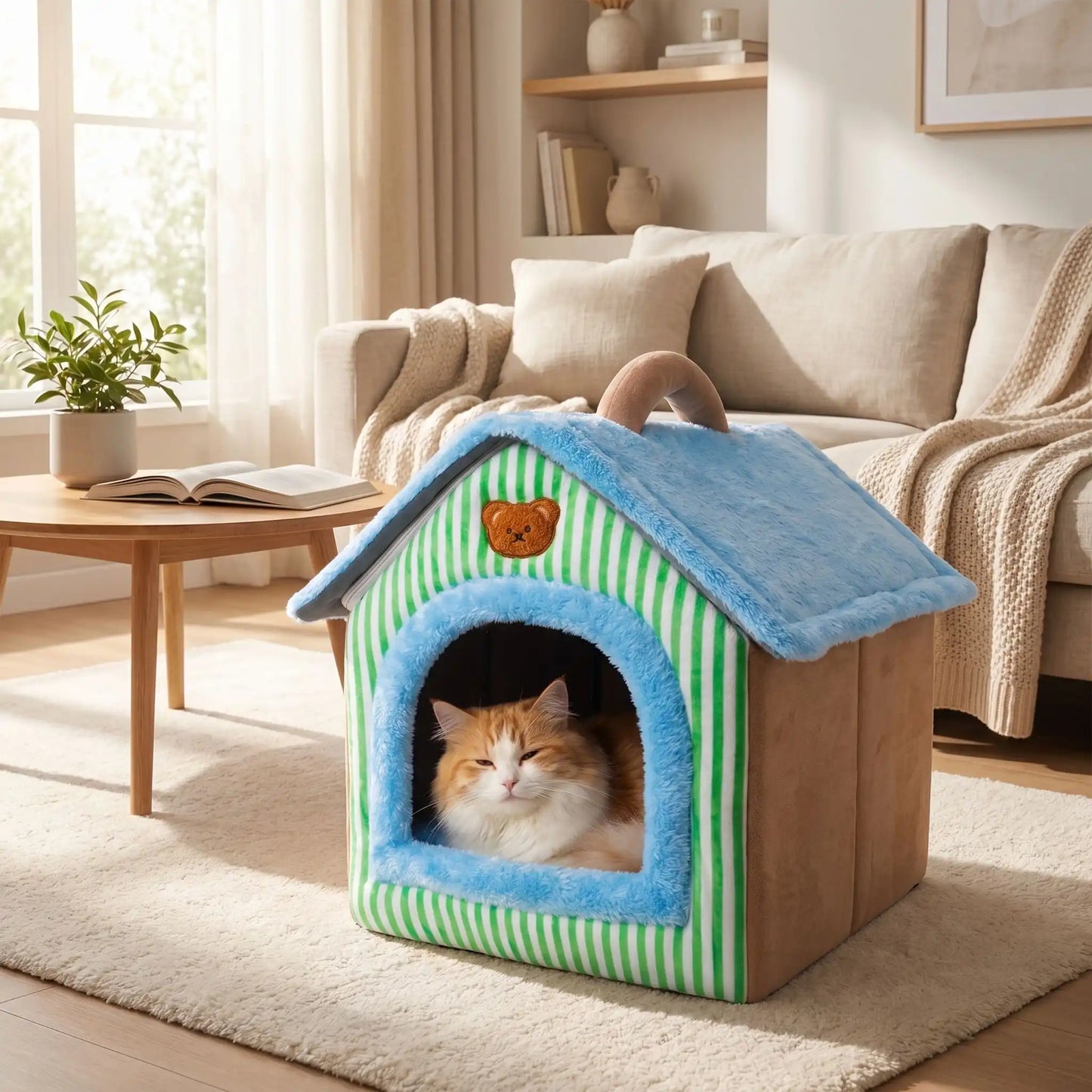 Maison pour les chats - Caractéristiques