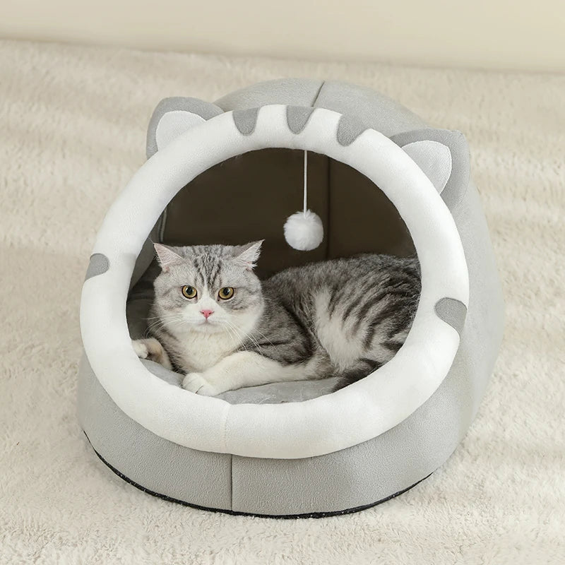 Panier pour chat - Gris
