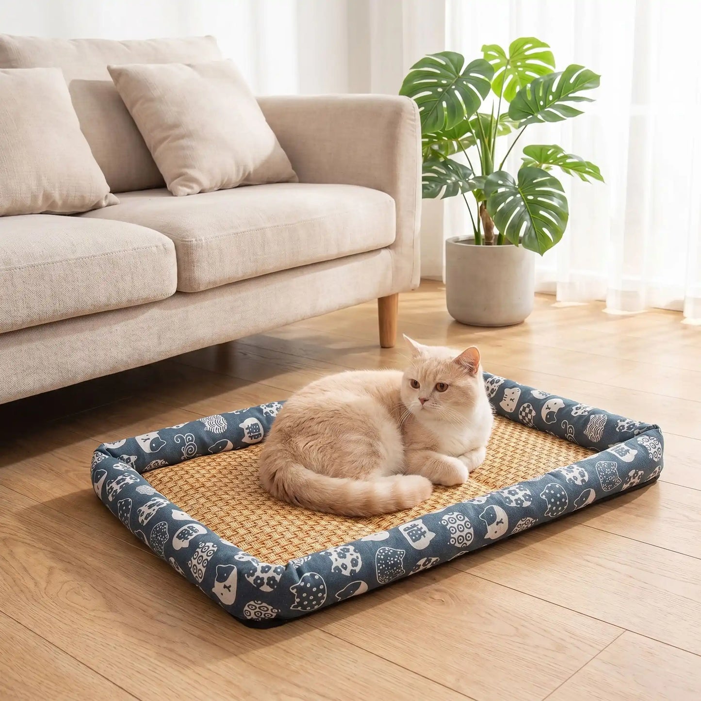 Tapis rafraichissement chat - Le repos qu'il mérite vraiment
