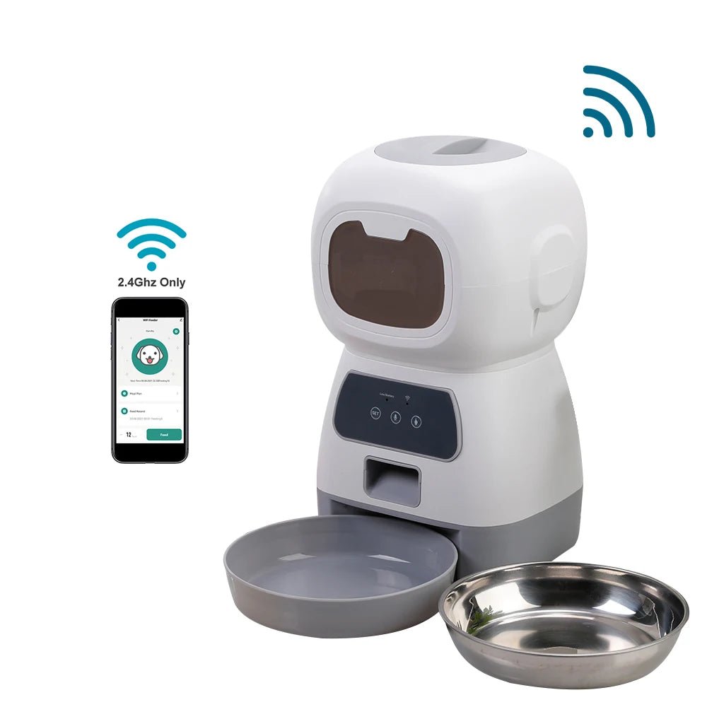 Distributeur de croquettes pour chat - RECHARGEABLEPOURCHAT™ - CHATS
