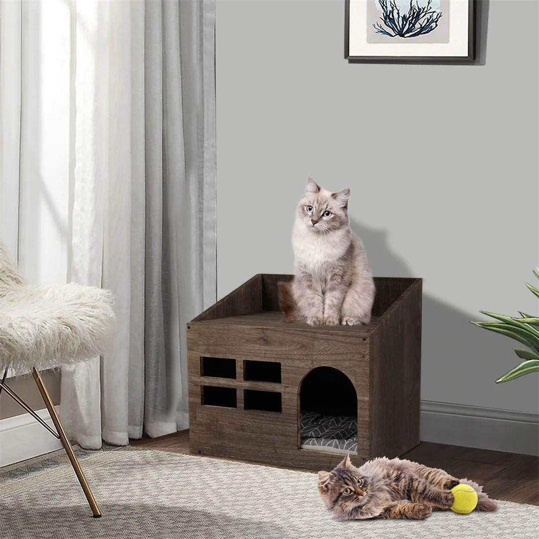 Maison pour chat - LITENBOISPOURCHATâą - CHATS