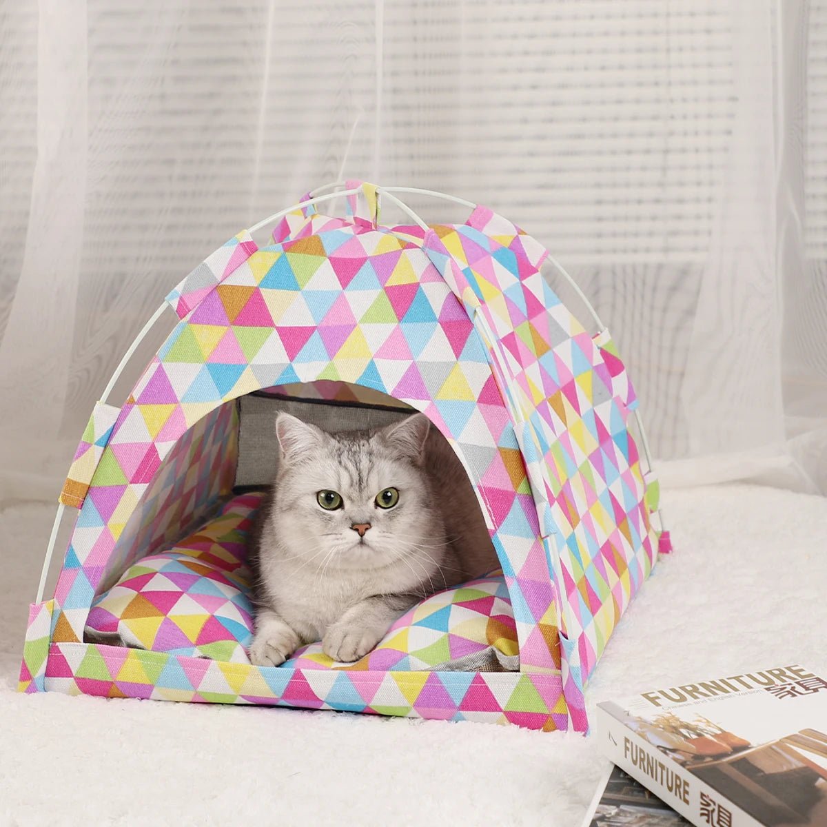 Niche pour chat -Installation facile