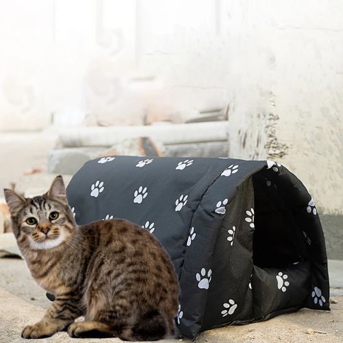 NIche exterieur pour chats - IMPERMEABLACHATâą - CHATS