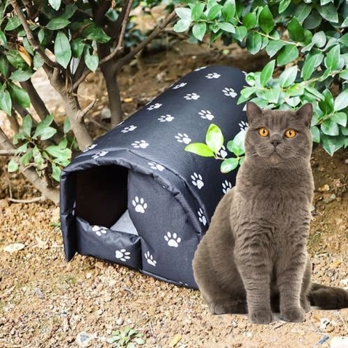 NIche exterieur pour chats - IMPERMEABLACHATâą - CHATS