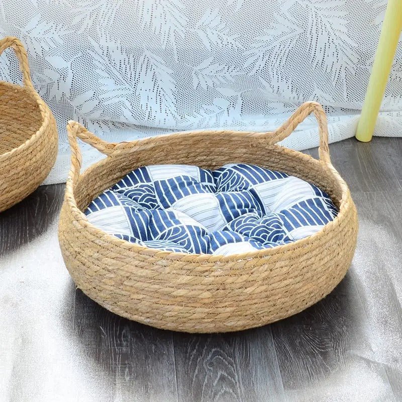 Panier en osier pour chat - PANOSIERCHATâą - CHATS