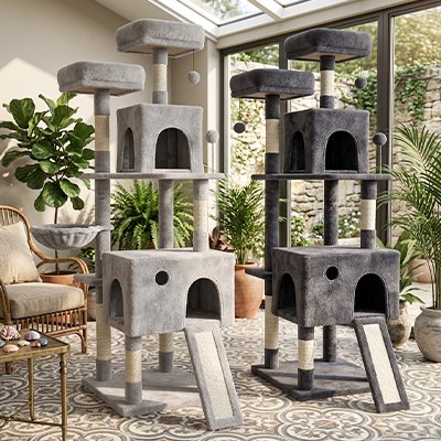 Arbre a chat - Fini les meubles abîmés. Bonjour la sérénité à la maison