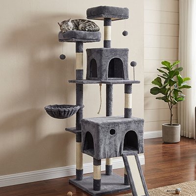 Arbre a chat - L'arbre a chat embellit votre intérieur français 