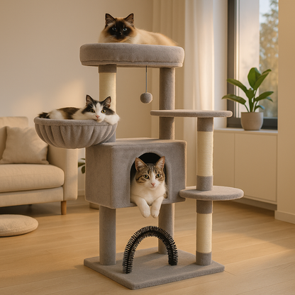 Arbre à chat - Un intérieur intact