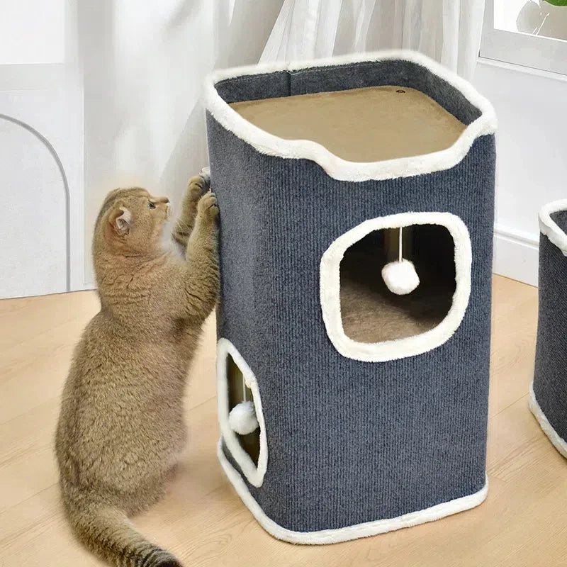 Arbre à chat -Confortable pour le bien-être félin