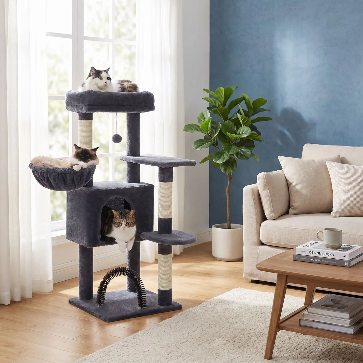Arbre à chat - Gris foncé
