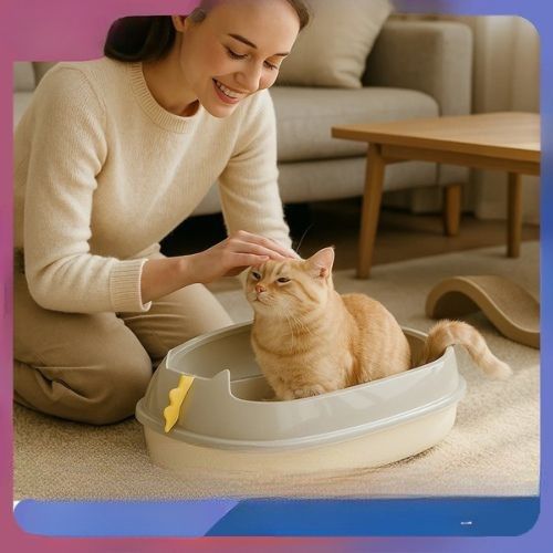 Bac à litière pour chat - Un quotidien simplifié avec votre chat