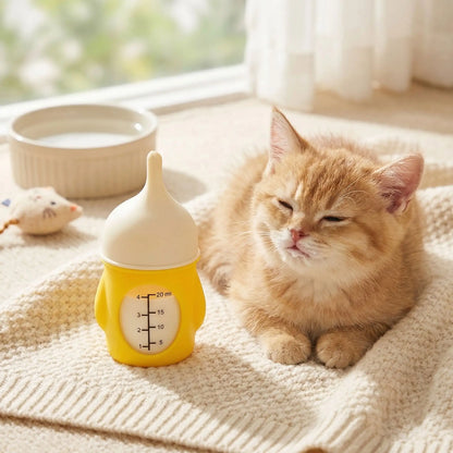 Biberon chaton - Vous devenez sa figure maternelle