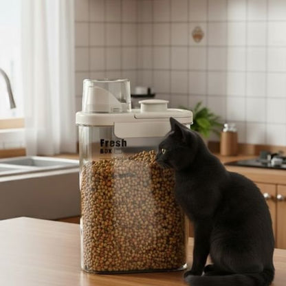 Boite à croquettes pour chat - Chaque repas devient un moment de complicité retrouvée