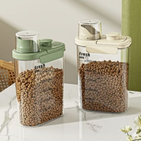 Boite à croquettes pour chat - Vos croquettes restent fraîches comme au premier jour