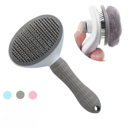 Brosse pour chat poil long - Nettoyage _facile