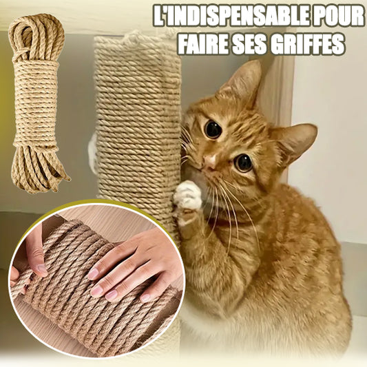 Corde pour arbre à chat - CORDACHAT™
