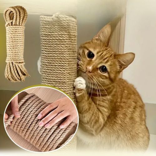 Corde pour arbre à chat - Installation