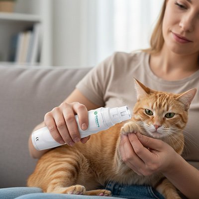 Coupe griffe chat - Juste un ronronnement apaisant pendant que vous prenez soin de lui