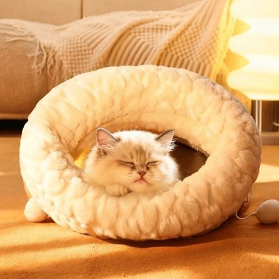 Coussin chat chauffant - Une double personnalité pour satisfaire tous ses caprices