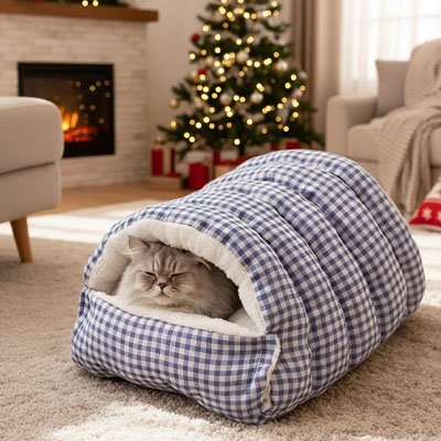 Heated cat cushion - Why cats love semi-enclosed spaces