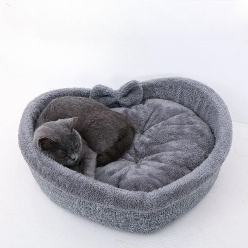 Coussin pour chat - A coeur ouvert
