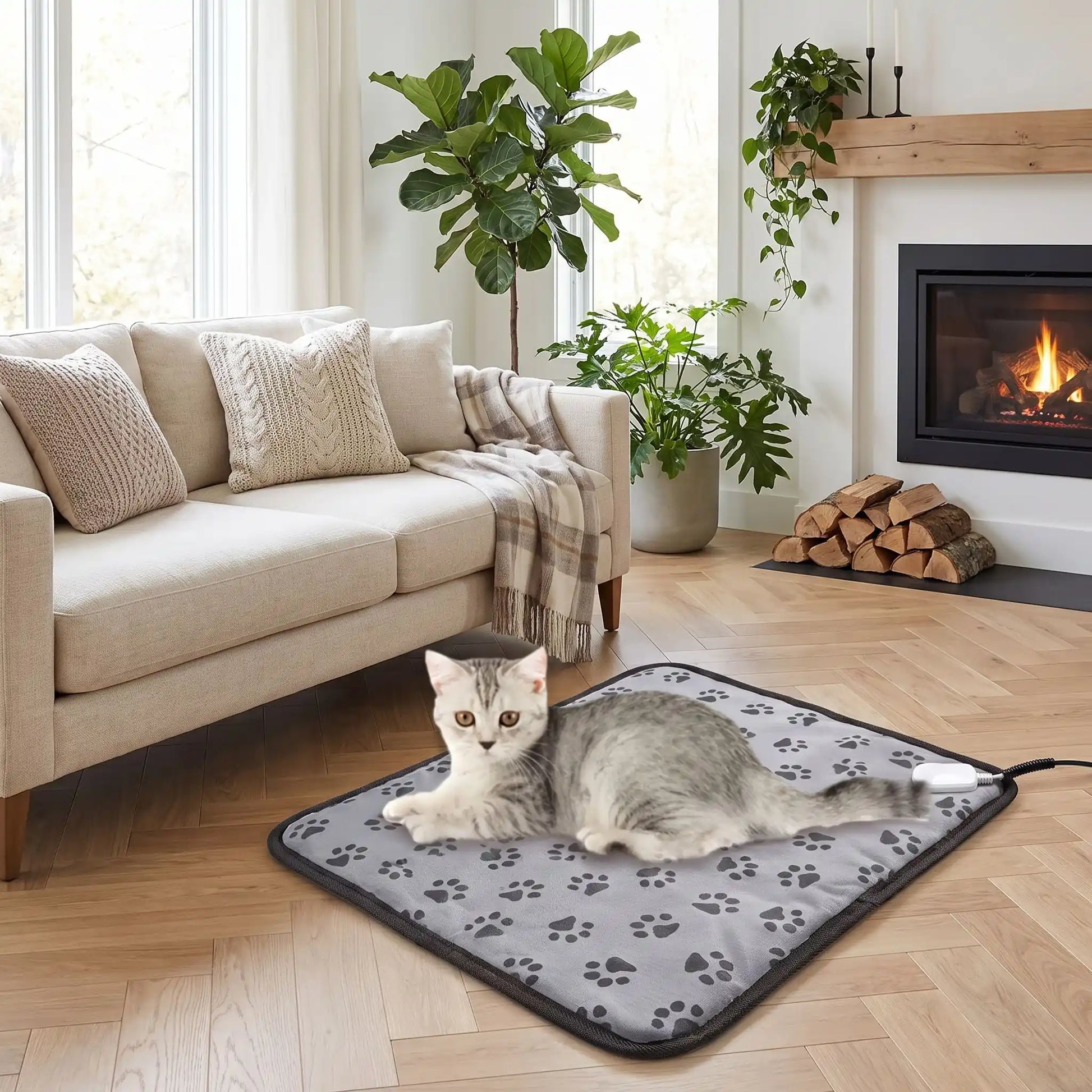 Couverture chauffante chaton  - La chaleur qui protège les petites boules de poils