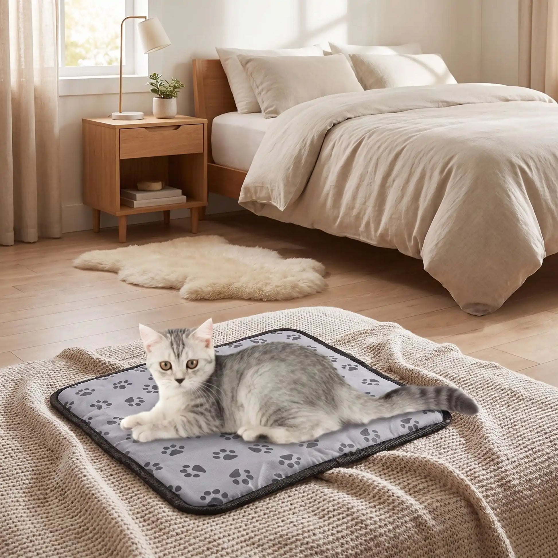 Couverture chauffante chaton - Le confort qui transforme les journées