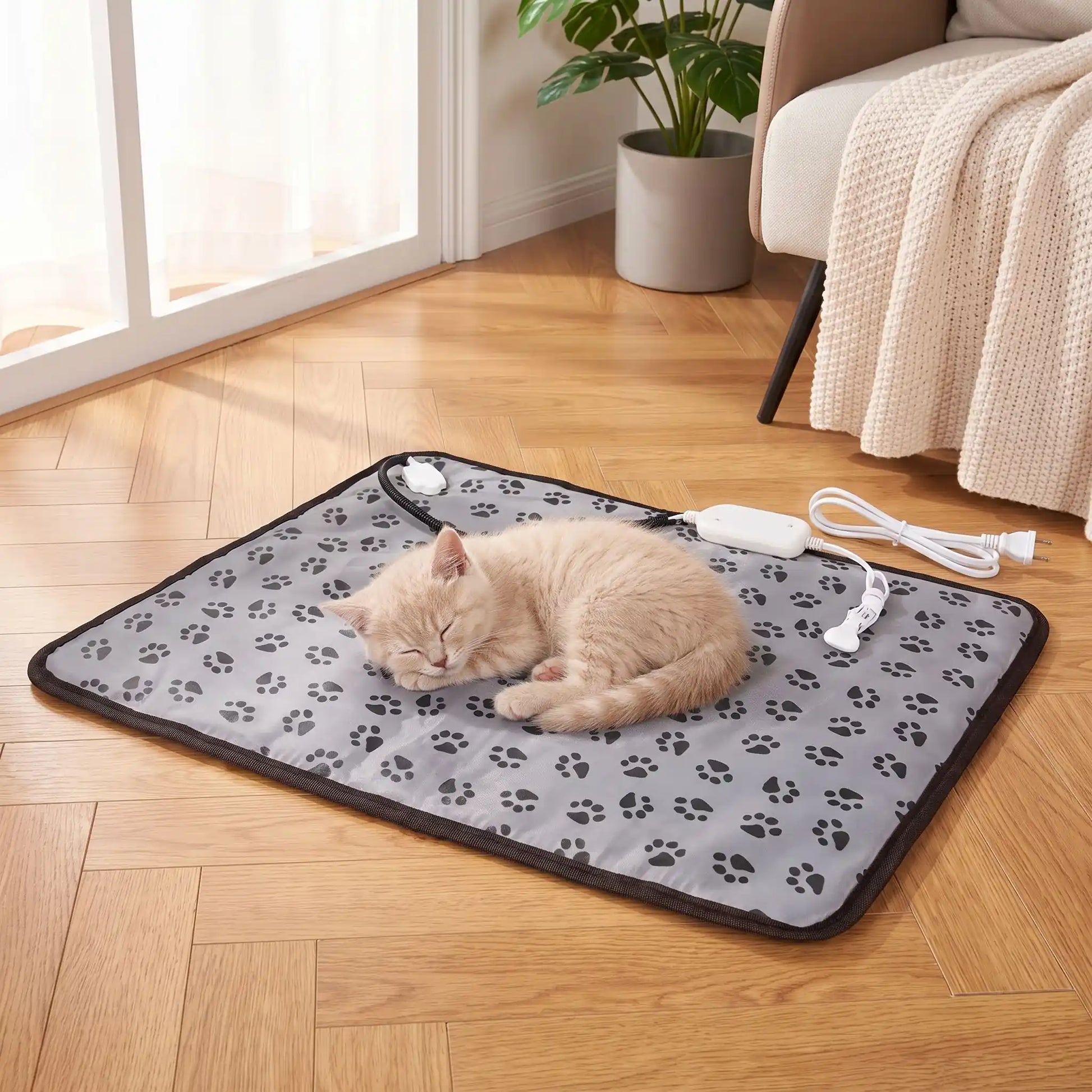 Couverture chauffante chaton - Parfait pour plus de chaleur en hiver