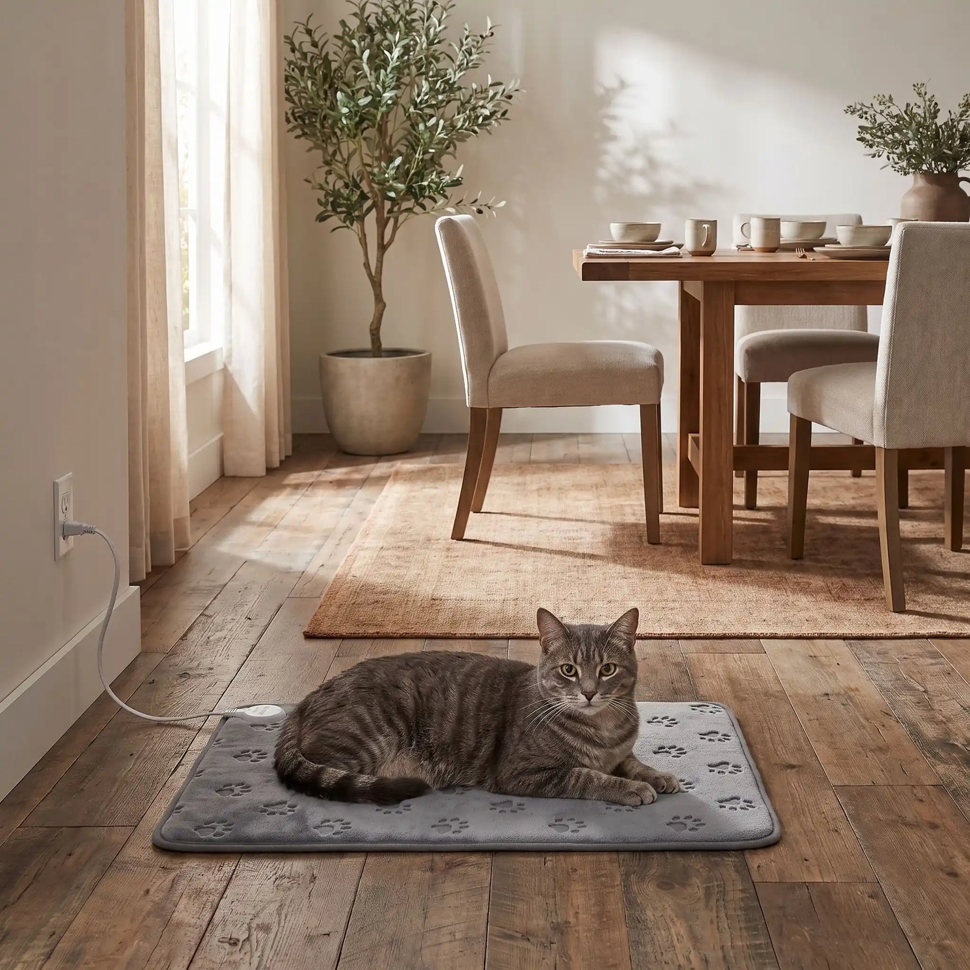 Couverture chauffante chaton - Une couverture qui respecte la peau délicate