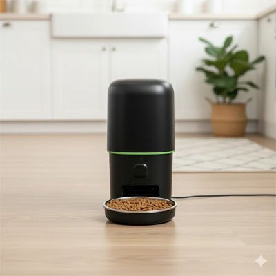 Distributeur automatique de croquettes pour chat - Vous comprenez mieux ses habitudes, ses préférences, son rythme naturel