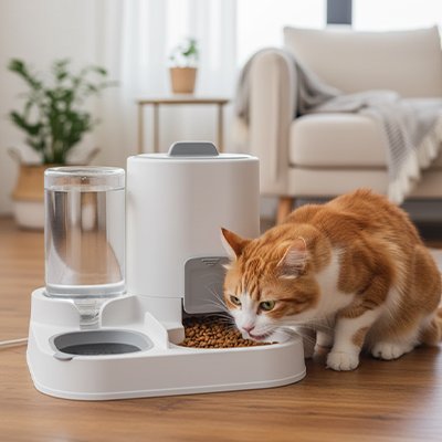 Distributeur croquette chat - Adoptez la tranquillité d'esprit au quotidien