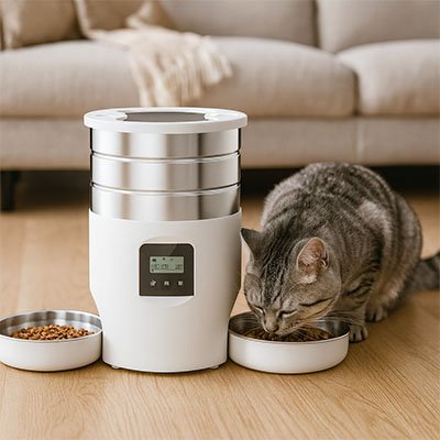 Distributeur croquette chat - Libérez-vous des contraintes horaires quotidiennes