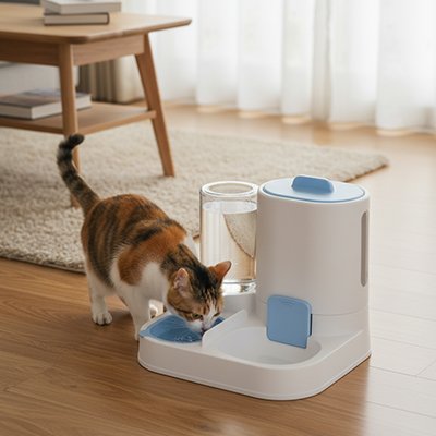 Distributeur croquette chat - Plus détendu, plus confortable