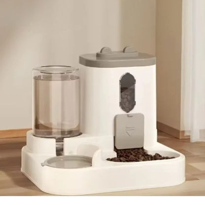 Distributeur croquettes chat - Gris