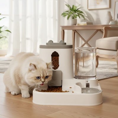 Distributeur croquettes chat - Retrouvez votre liberté sans compromettre le bien-être de votre animal