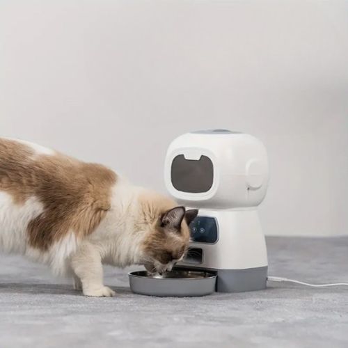 Distributeur de croquettes pour chat - Fiabilité, praticité et durabilité