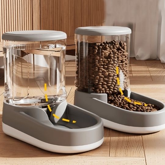 Distributeur de croquettes pour chat - Nourrissez votre félin en toute sérénité 