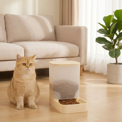 Distributeur de croquettes pour chat - Une alimentation contrôlée pour votre féln