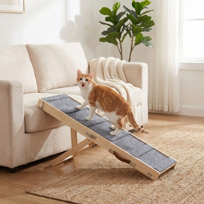 Escalier pour chat - La rampe qu'il attendait