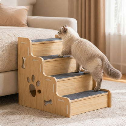 Escalier pour chat - La solution douce pour leurs articulations