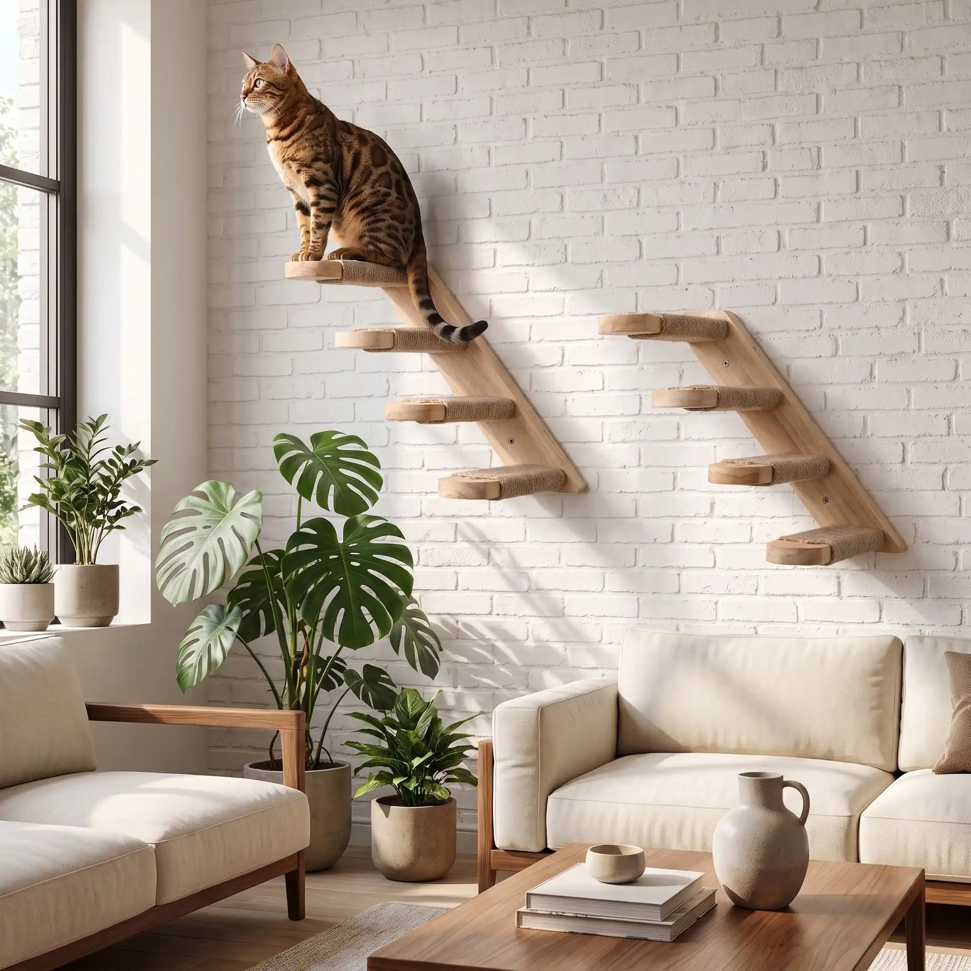 Escalier pour chat - 2 pièces