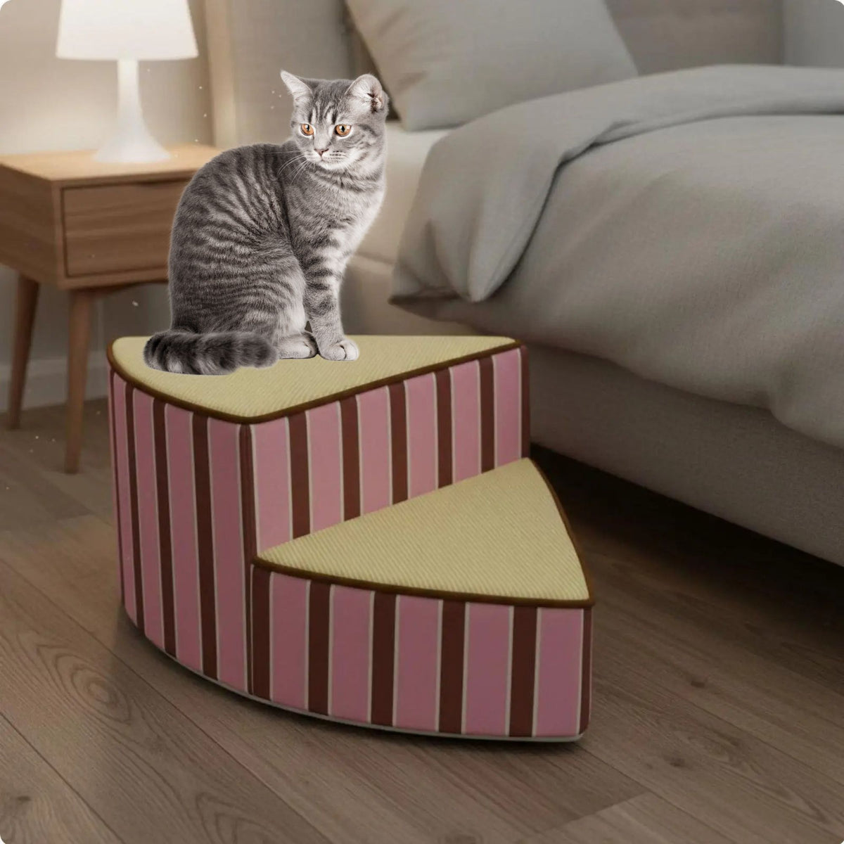 Escalier pour chat - PIVOTANT - AVEC 2 MARCHES™