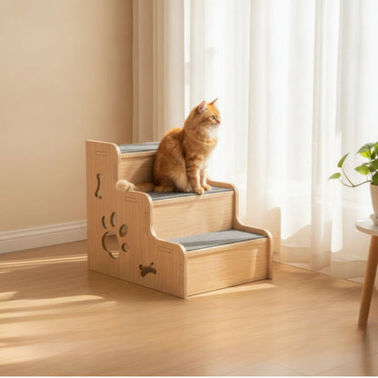 Escalier pour chat -  Cette liberté qui change tout