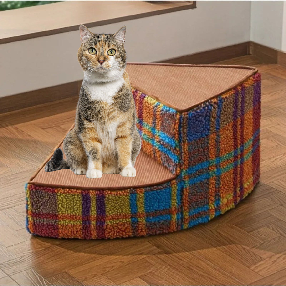 Escalier pour chat - PIVOTANT - AVEC 2 MARCHES™