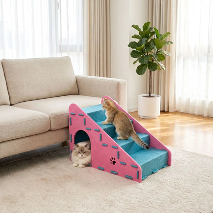 Escalier pour chat | REMBOURRÉ'REFUGE'COLORÉ™