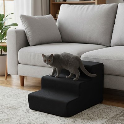 Escalier pour chat - La hauteur progressive n'est pas un hasard