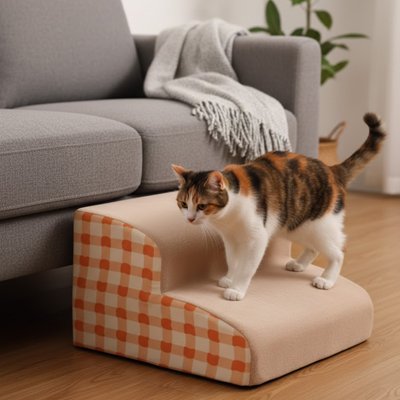 Escalier pour chat - Outil pratique  tout en préservant votre intérieur